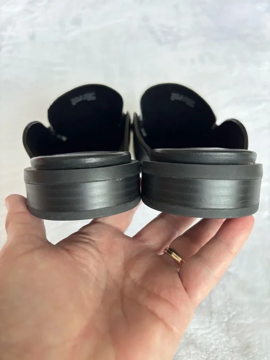 MICHAEL KORS Eden Colorblock Leather Penny Loafer-Style Slide Mule Shoe--NEW--7 - Picture 9 of 14